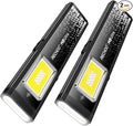 RECHOO Flat EDC Flashlight Rechargeable, 8-Mode Slim Pocket Flashlight by RECHOO