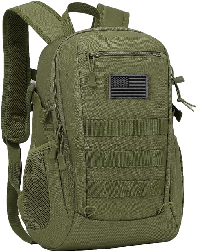 ArcEnCiel 10L/20L Mini X-Small Tactical Backpack MOLLE Daypack Gear Pack by ArcEnCiel