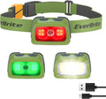 EverBrite Rechargeable Headlamp, 350 Lumens Headlamp by EverBrite