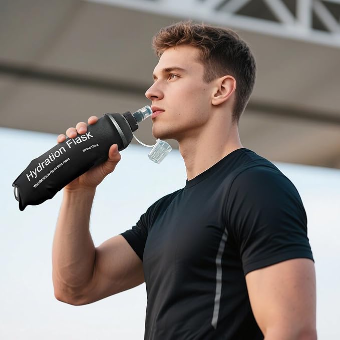 500ml Soft Flask Soft Water Bottle - Image 7