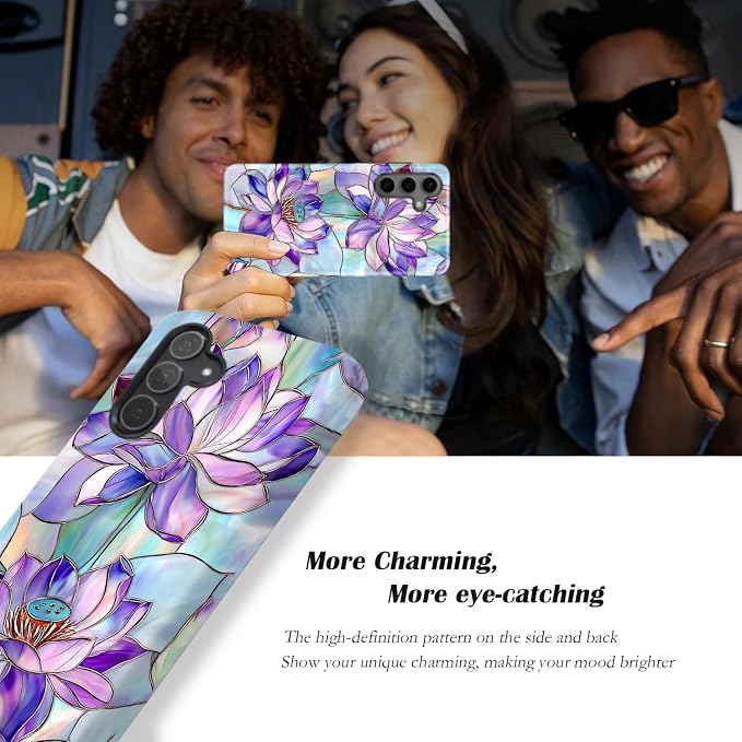 Compatible for Samsung Galaxy A36 5G Case, Dual Layer Heavy Duty 2 in 1 - Image 4