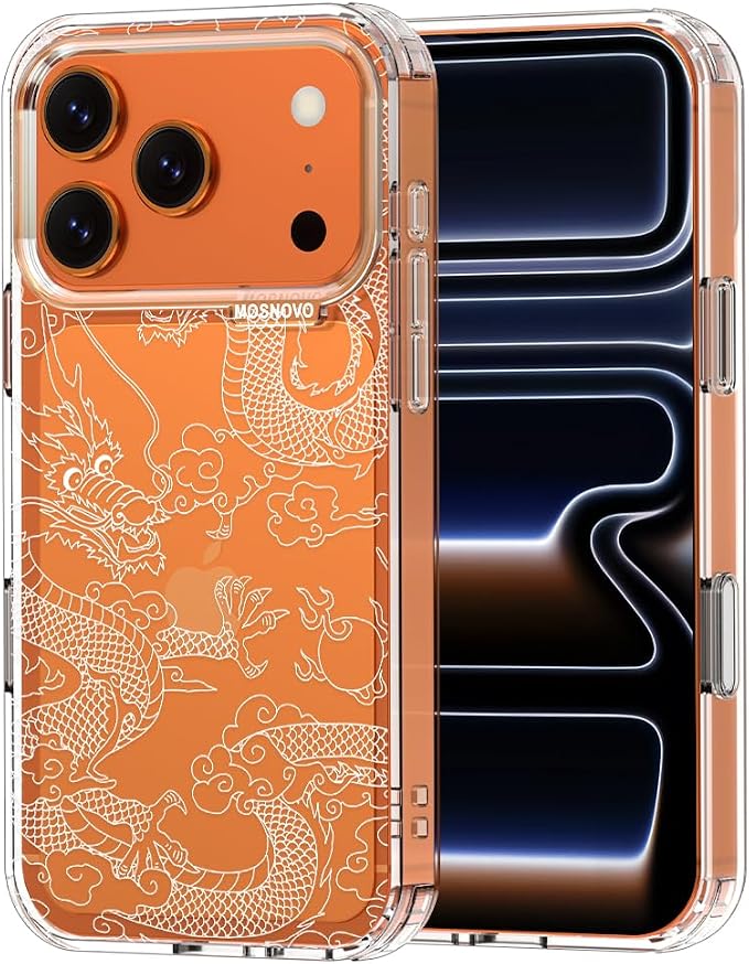 MOSNOVO for iPhone 17 Pro Case | Military Grade 6.6ft Drop Tested | Camera by Mosnovo