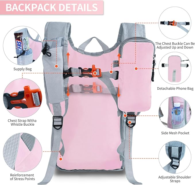 Hiking Backpack 10L/15L Small Daypack Lightweight Packable Travel Foldable - Image 5