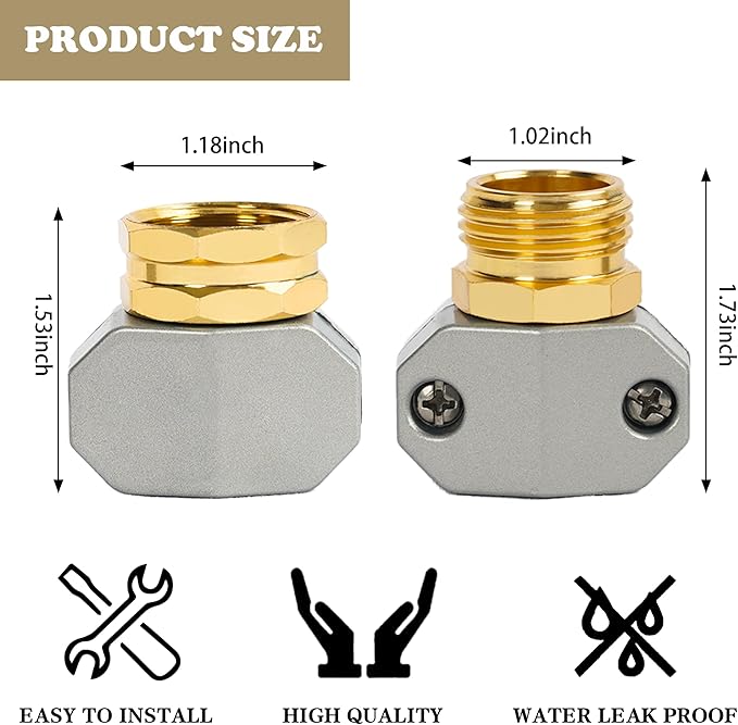 Hourleey Garden Hose Repair Kit - Image 2