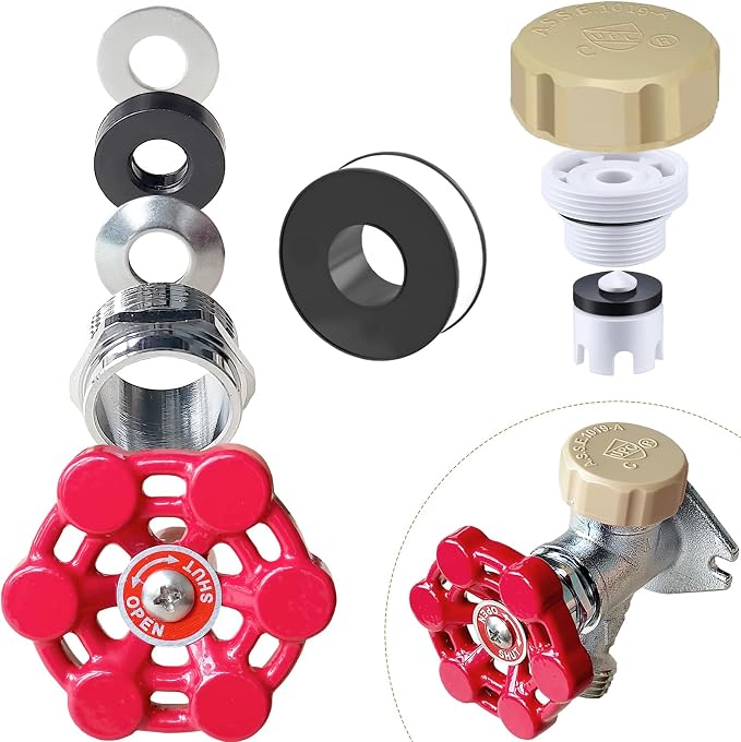 Outdoor ASSE 1019-A Vacuum Breaker Replacement Kit, Outside Faucet Repair Kit by KISYONGUS