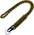 Heavy Duty Braided 550 Paracord Neck Lanyard Keychain by MAGITATI