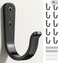 10Pcs Wall Hooks for Bathroom, and Garage by jockcaras