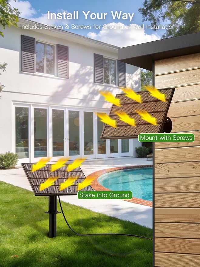 30FT Solar String Lights Outdoor Waterproof, 10+1 LED Solar Powered Lights - Image 7