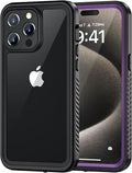 Lanhiem for iPhone 15 Pro Max Case, IP68 Waterproof Dustproof Shockproof Cases by LanhiemHome