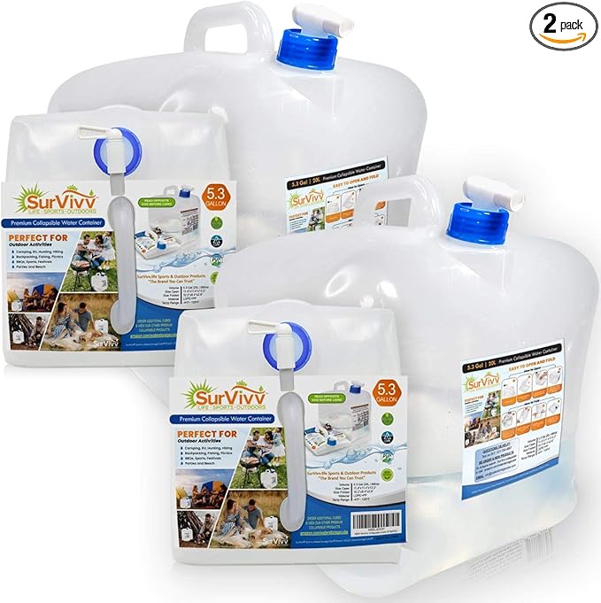 Collapsible Water Container by WaterStorageCube%C2%AE