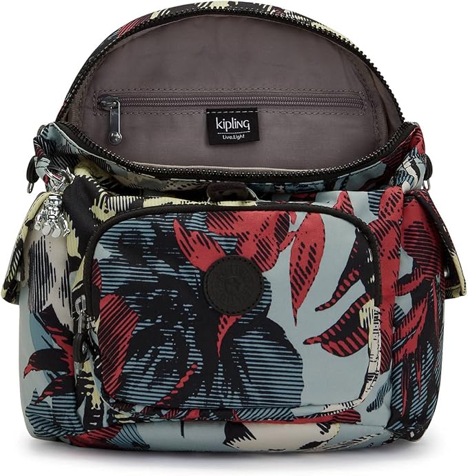 Kipling City Pack Mini Printed Backpack Casual Flower - Image 3