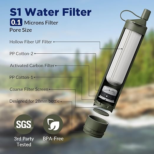Membrane Solutions Gravity Water Filter Pro 6L, NSF/ANSI 42&372&401 Certified - Image 5