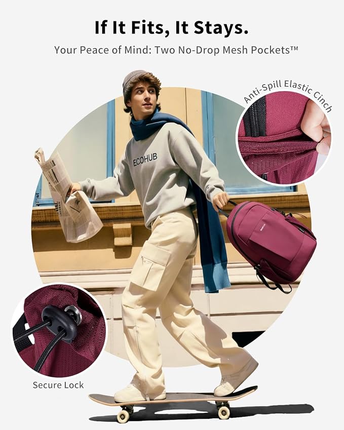 ECOHUB Mini Anti-Theft RFID Backpack - Image 3