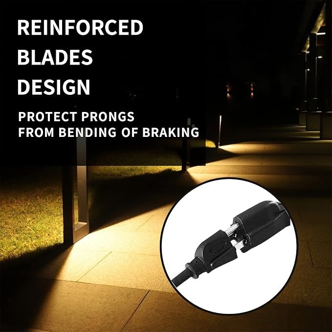 40FT Outdoor Extension Cord-16/3 SJTW Durable Black Extension Cable - Image 4