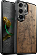 Carveit Magnetic Wooden Case for Samsung Galaxy S26 Ultra Case 2026, TPU by Carveit