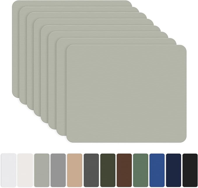 OAZ 8 Pieces 7.87 x 5.9 inch Nylon Repair Patches Nylon Fabric Patch by OAZ