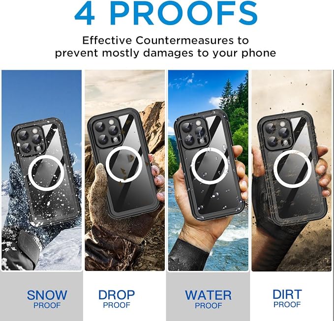 AICase Waterproof Case for iPhone 16 Pro Max - Image 2