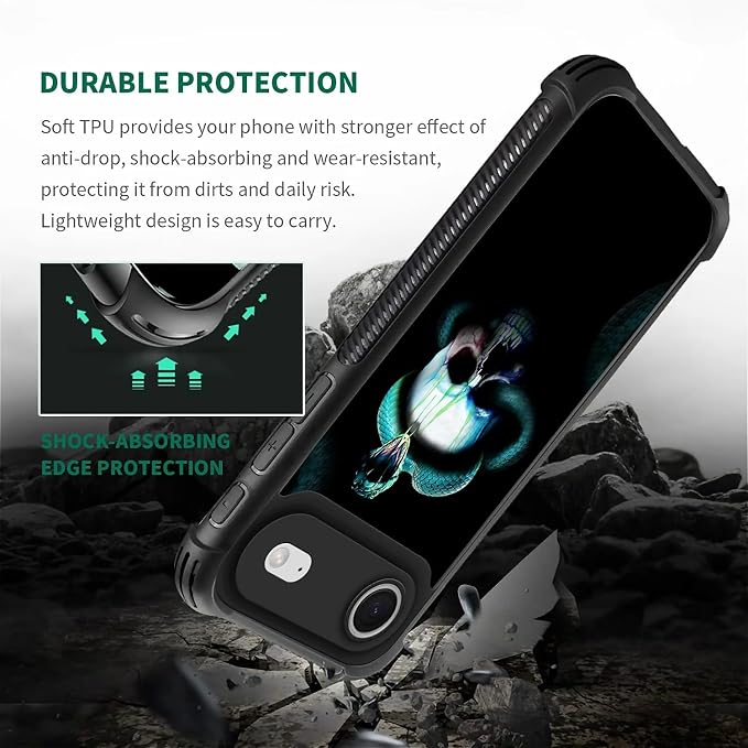 for iPhone 17 Air Case, for MagSafe Graphic Design for Girl Boy Soft Silicone - Image 6