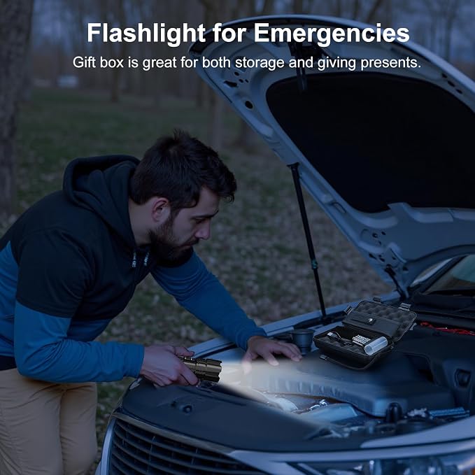 Flashlight 10000 High Lumens Rechargeable - 30W Super Bright LED Flash Light | - Image 9