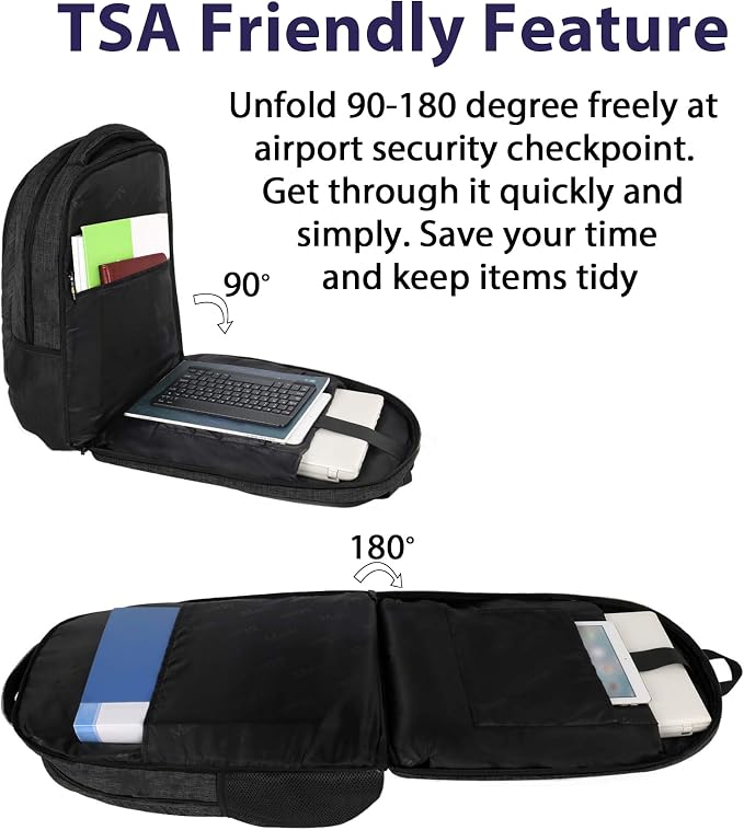 MATEIN Extra Large 50 L Travel Laptop Backpack, Water Resistant Work Computer - Image 2