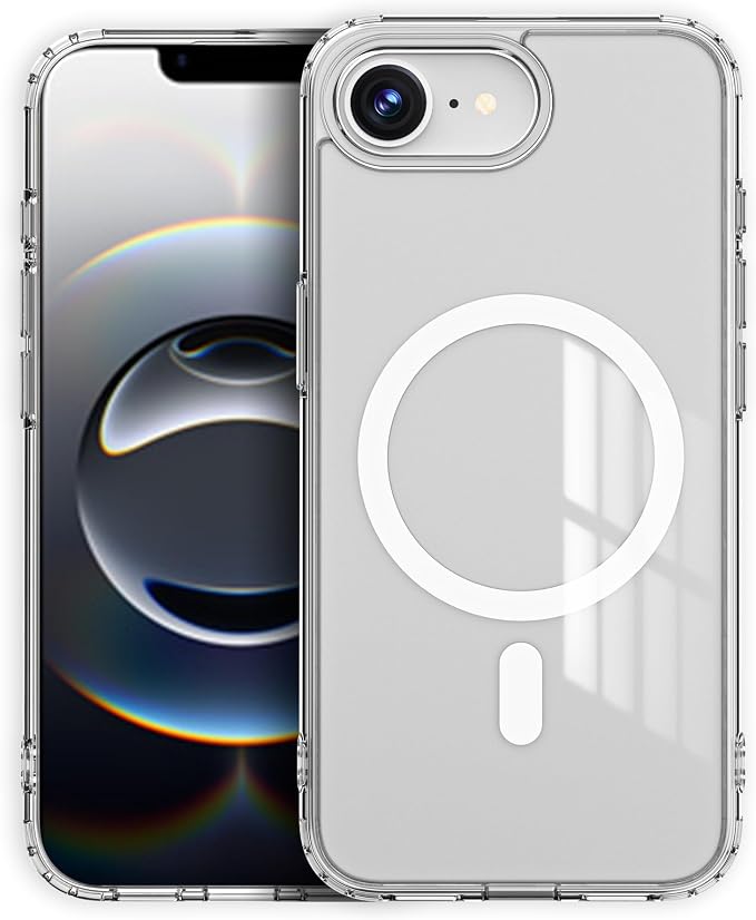 Magnetic Designed for iPhone 16e Case Clear by Unknown