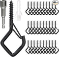 Square Ceiling Hooks with Safety Buckle by Unknown