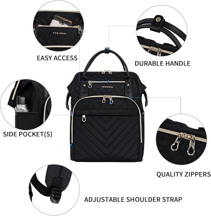 KROSER Laptop Backpack 17" Stylish Backpack Water Repellent College Casual - Image 5