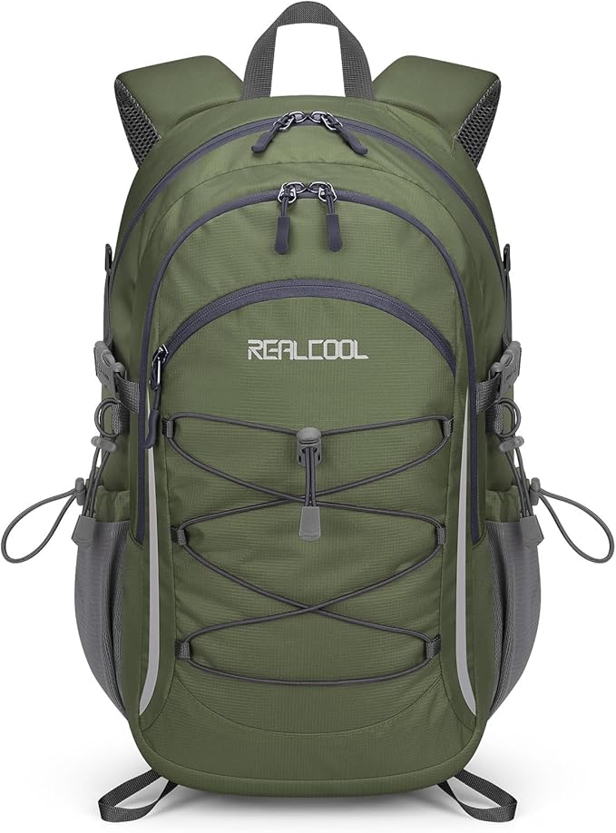 RealCool Hiking Backpack for Men Women, 20L Lightweight Waterproof Travel by RealCool