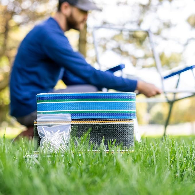 Lawn Chair USA Chair Replacement Lawn Chair Webbing - Image 2