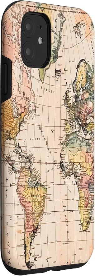 World Map, Old Map of the World Case - Image 3