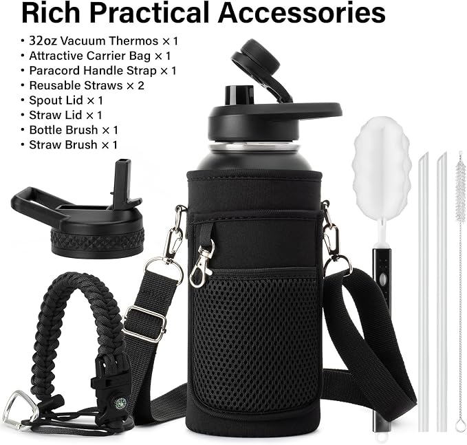 DYSANKY Insulated Water Bottle | Thickened Stainless Steel Vacuum Metal | - Image 2