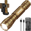 SAOPRKLER Tactical Flashlight 1200 High Lumen Duty Belt Flashlight by SAOPRKLER