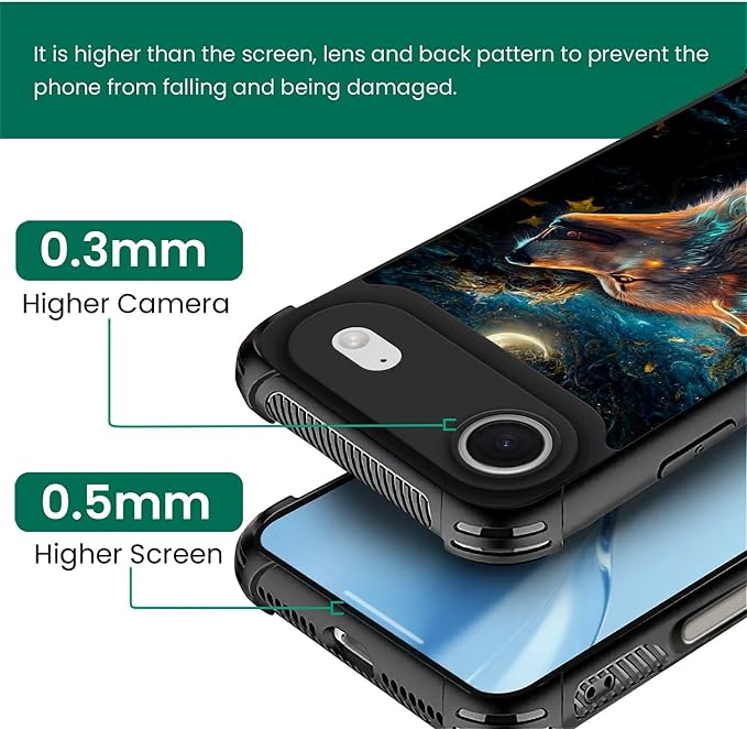 for iPhone 17 Air Case, for MagSafe Graphic Design for Girl Boy Soft Silicone - Image 4