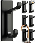 pickpiff Wall Hooks for Coat and Towel: 13LB Strong Adhesive Door Hanger Stick by pickpiff