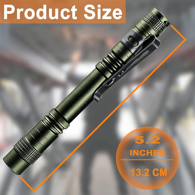 Beieverluck 20 Pack Pen Light Flashlight Mini Small Flashlight - Image 3