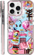Case for iPhone 16 Pro, Cover Holiday Trip World Map Phone Case Design，for by Toulas