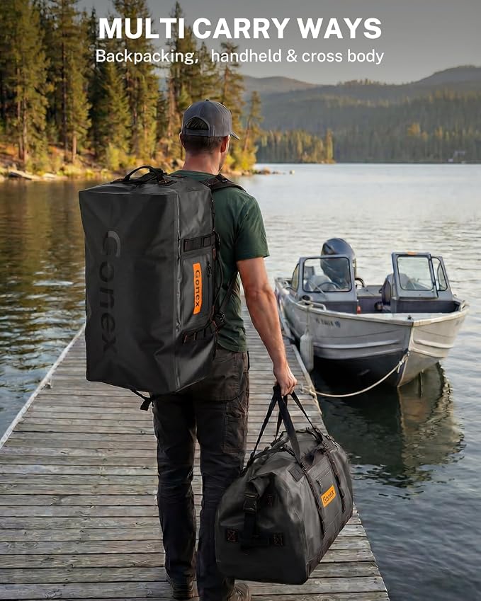 Gonex Waterproof Duffel Bag, 120L Heavy Duty Dry Duffle Bag - Image 4