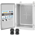 TICONN Outdoor Electrical Box Waterproof, Junction Box IP67 ABS Plastic by TICONN