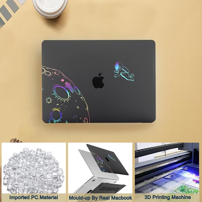 Case for New MacBook Pro 15 inch 2019 2018 2017 2016 Release, Anti-Fingerprint - Image 4