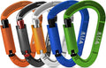 FVW Auto Locking Rock Climbing Carabiner Clips, Professional 25KN Heavy Duty by FVWELECTRICLUNCHBOX