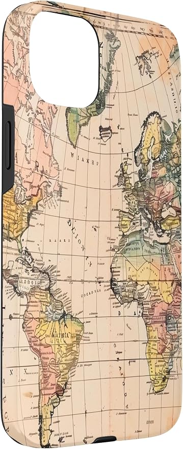World Map, Old Map of the World Case - Image 3