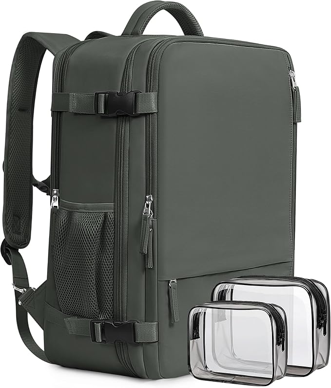 Beraliy Travel Backpack for Men Women, Carry On Backpack, 16 Inch Laptop by Beraliy