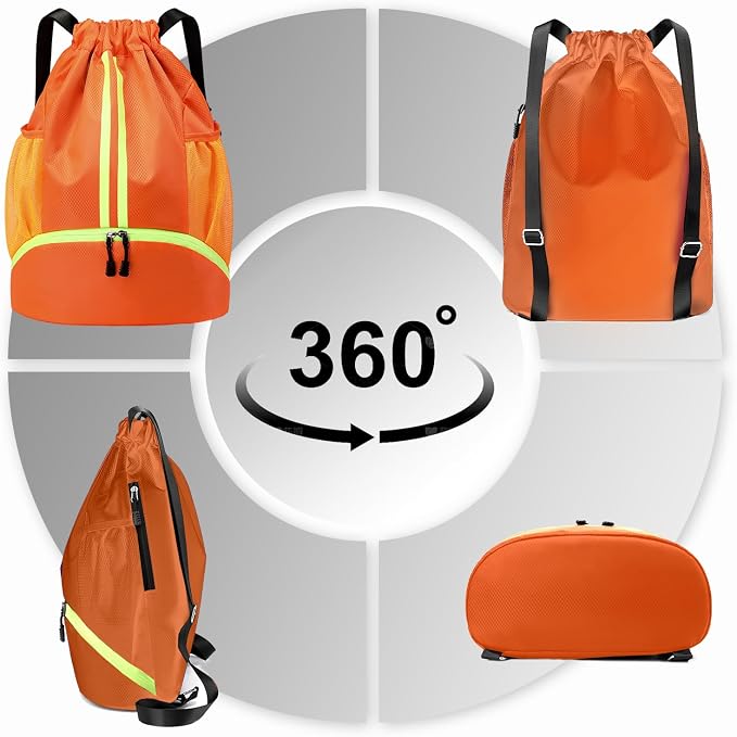 Hoedia Sports Drawstring Backpack - Image 7