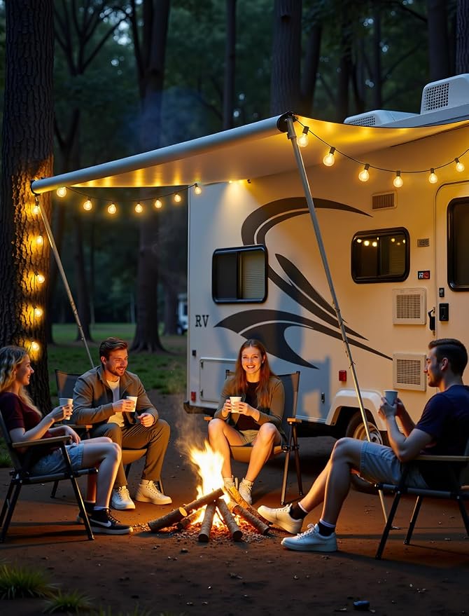 Larkvue 50FT Solar String Lights Outdoor - Image 7