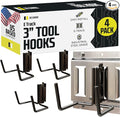 DC Cargo Mall Dual Arm Tool Hook Hanger E Track Accessories 3" Deep by DCCargo