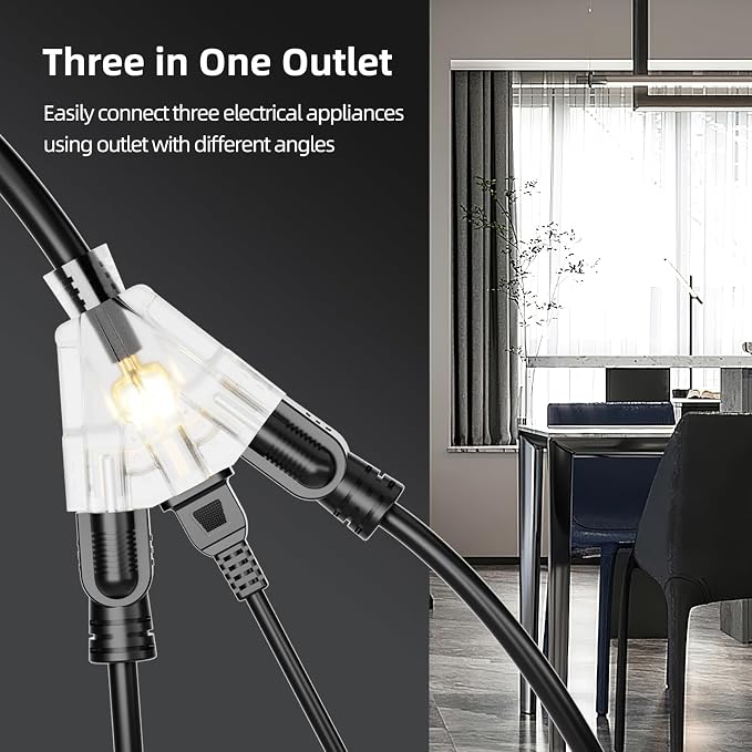 100 FT Outdoor Extension Cord - Image 3