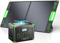 EBL 519Wh Solar Generator Kit 500W Portable Power Station by EBL