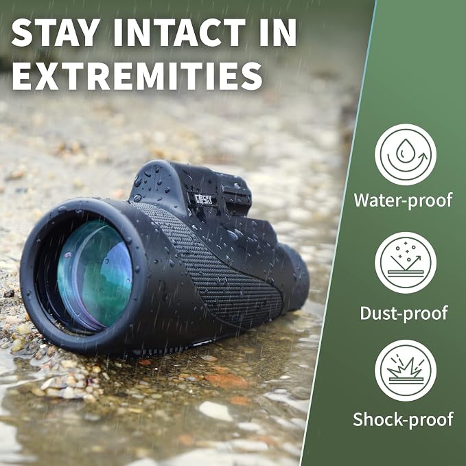 Gosky Titan 12X50 Monocular Telescope - Image 6
