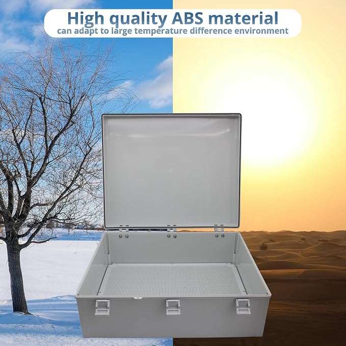 MAKERELE Large Junction Box Waterproof Plastic IP67 Vented Outdoor Enclosure - Image 5