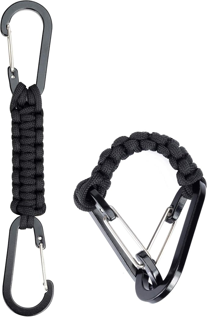 EOTW Paracord Keychain for Men Women Paracord Carabiner Backpack Keychain by EOTW